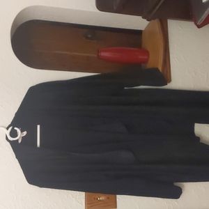 Black cardigan